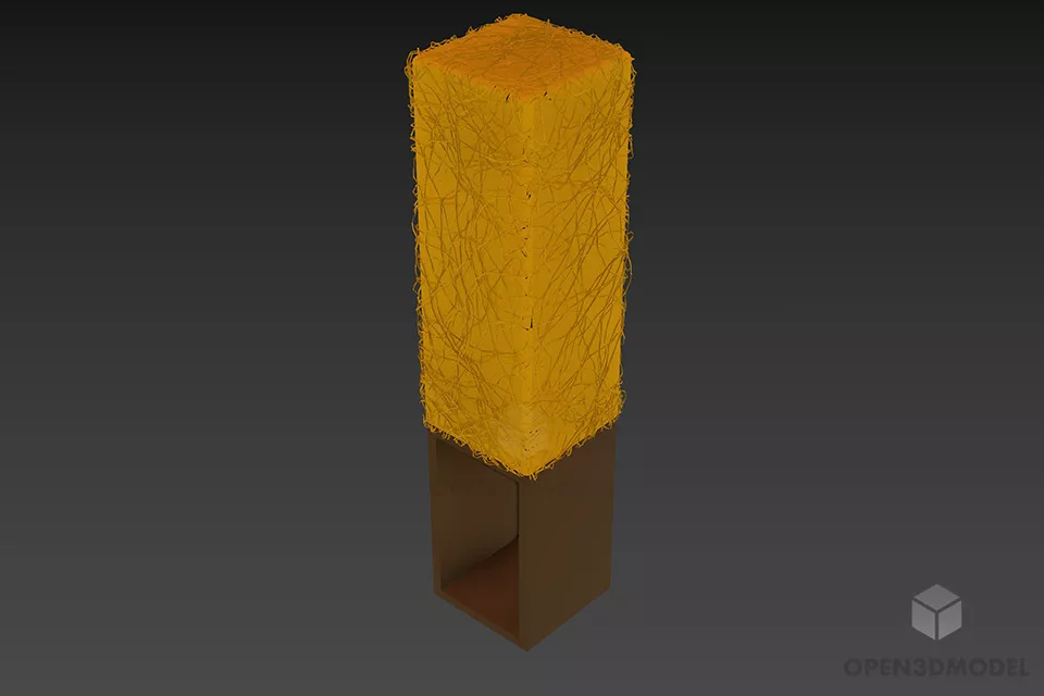 Modernism Table Lamp Elstead Liona 3d model