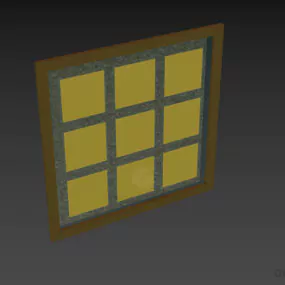 Frame With Family Photo 3d model