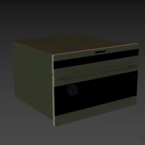Kitchen Oven Electrolux 3d model