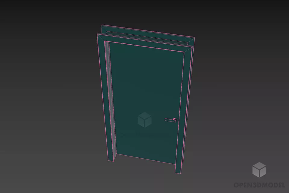 Steel Door Rimade 3d model 3