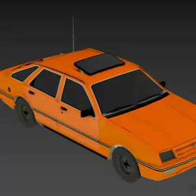 Taxi Car Sierra Vista 3d model
