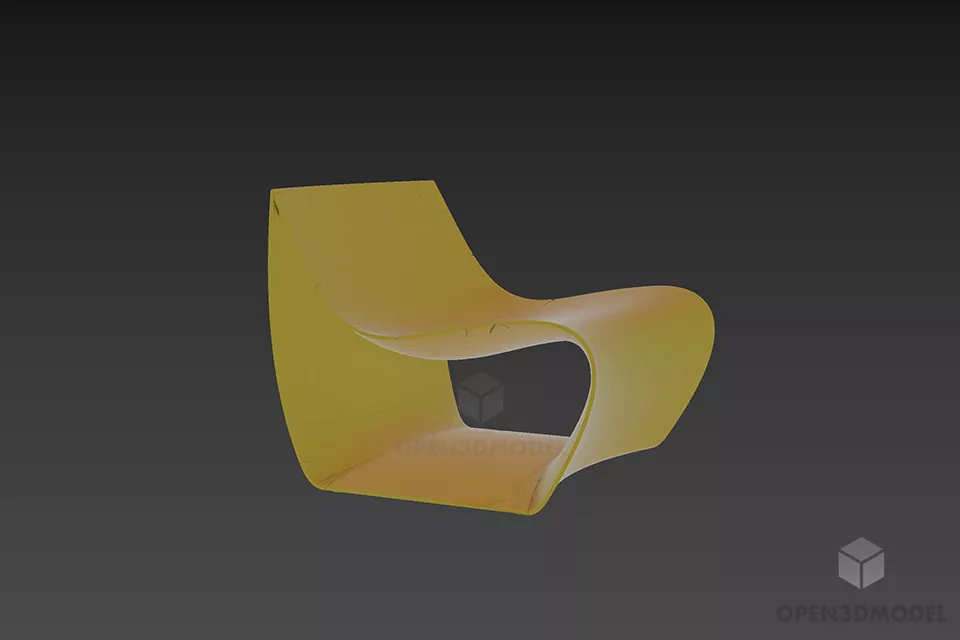 Stacking Coffee Chair Magis 3d model