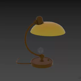Bauhaus Mid Century Table Lamp 3d model