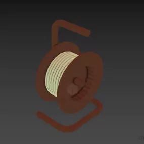 Electric Wire Cord 3d model