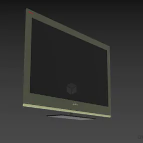 Flat Tv Sony Bravia 3d model