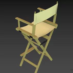 Travel Folding Chair 3d model