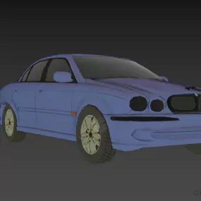 Super Car Jaguar 3d model