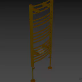Towel Rail With Stand 3d model