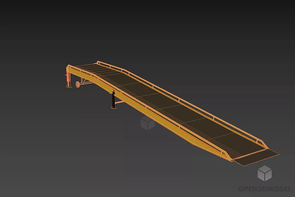 Car Wash Equipment 3d model 2