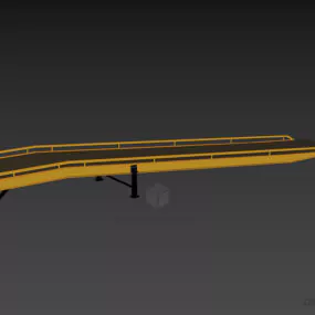 Car Wash Equipment 3d model