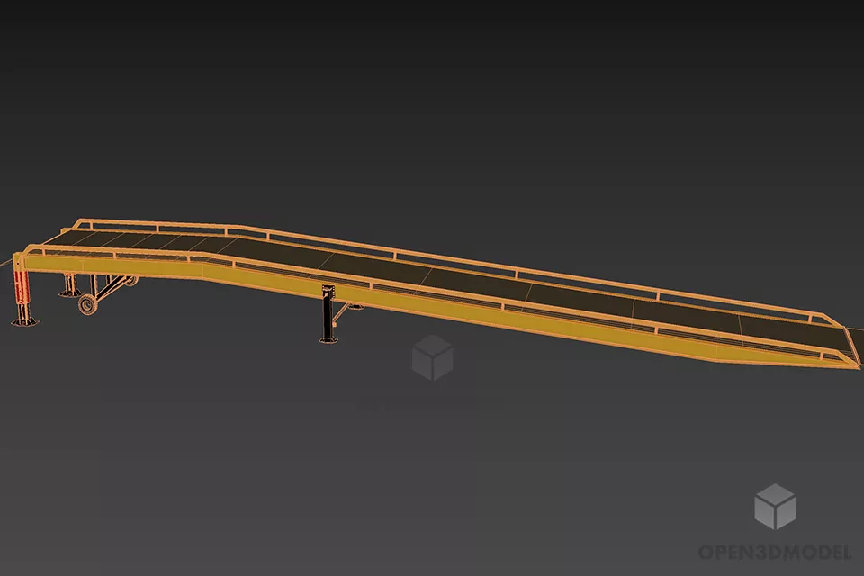 Car Wash Equipment 3d model 3