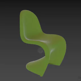Panton Plastic Chair 3d model