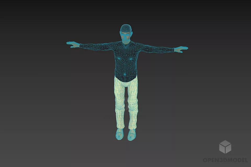 Star Wars Spock Character 3d model 3