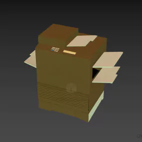 Xerox Printer 3d model