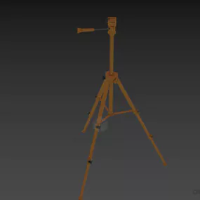 Tripod With Ballhead 3d model