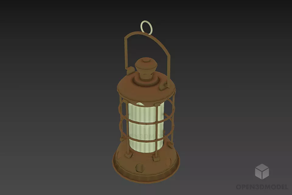 Modernism Table Lamp Elstead Liona 3d model