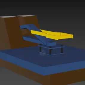 Heat Machine Press 3d model