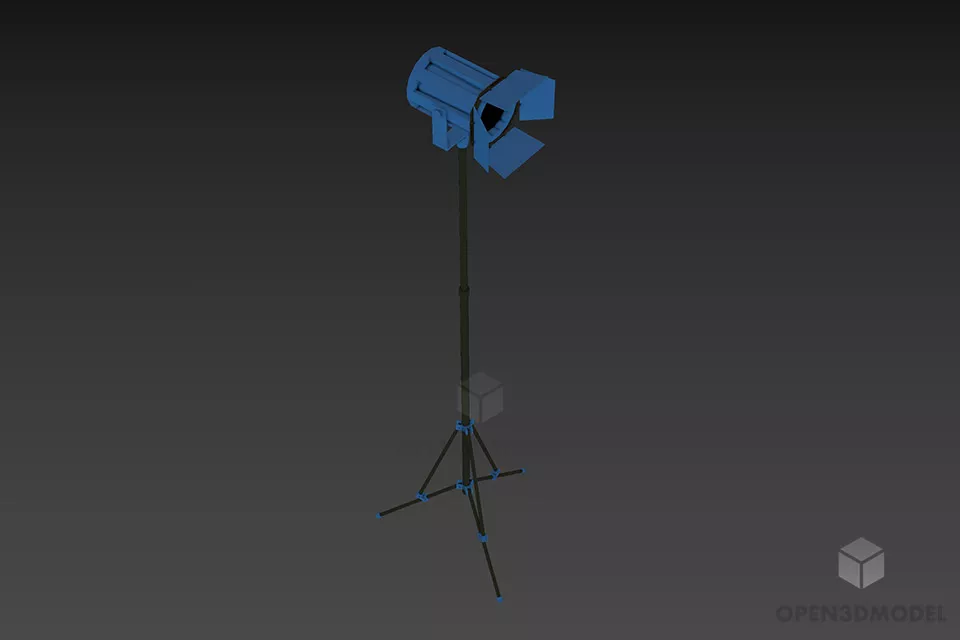 Round Pendant Lamp With Twist Shade 3d model