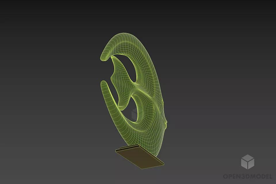 Fish Tableware Decorative 3d model 2
