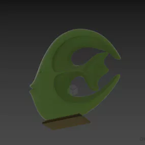 Fish Tableware Decorative 3d model