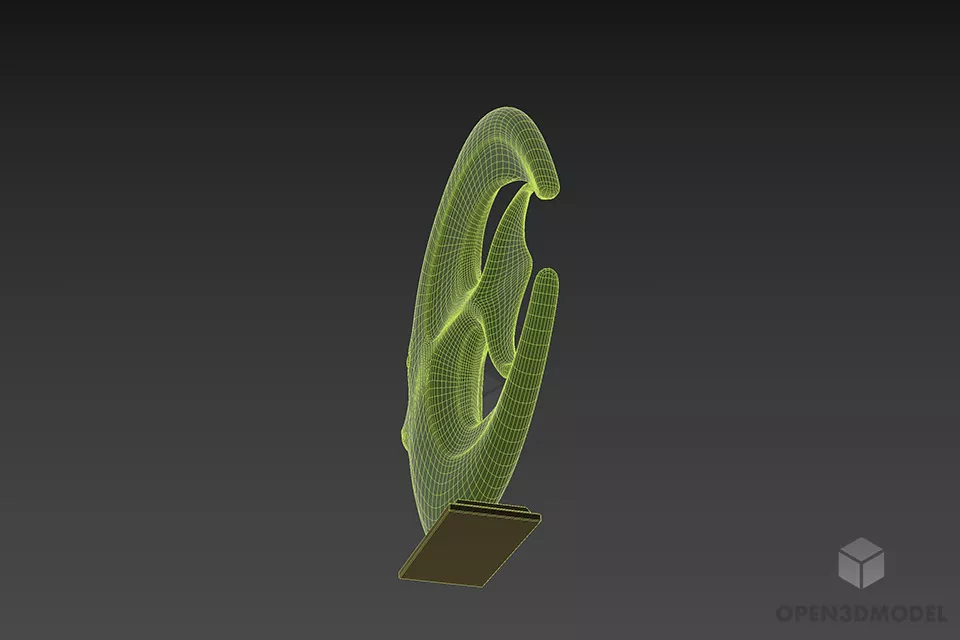 Fish Tableware Decorative 3d model 3