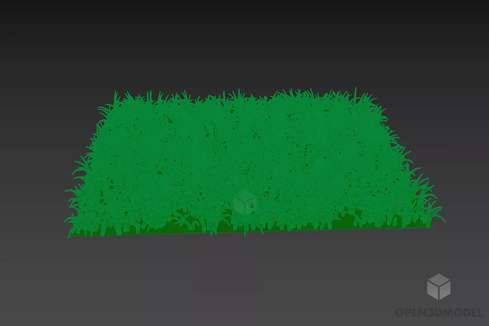 Square Carpet Modular 3d model 3