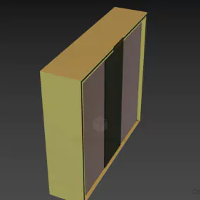 Slide Wardrobe 3d model