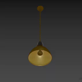 Pedant Lamp Industrial Bowl Shade 3d model