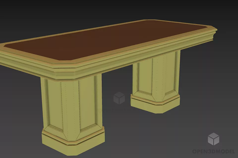 Marble Table, Coffee Table 3d model