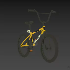 Kids Bike 3d model
