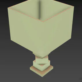 Modern Armchair Minotti, Upholstery Armchair 3d model