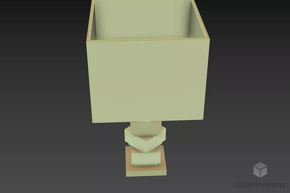 Modern Armchair Minotti, Upholstery Armchair 3d model 3