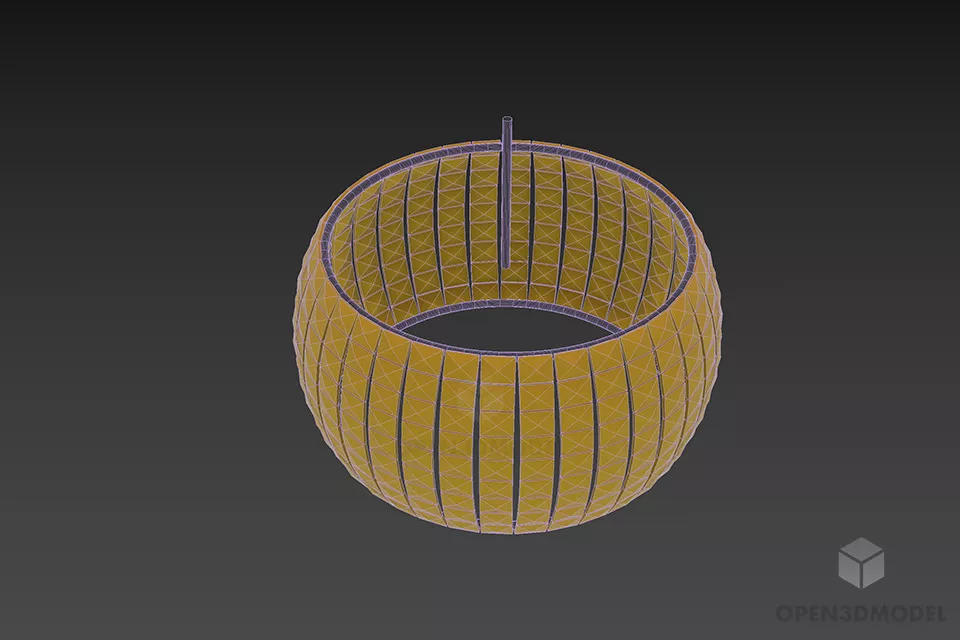 Pendant Lamp Maxlight Arctica 3d model 3