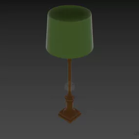 Table Lamp Silver Stand Eichholtz 3d model