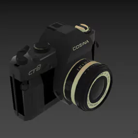 Vintage Camera Cosina 3d model