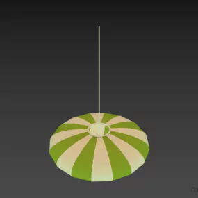 Pendant Lamp Lantern Shape 3d model