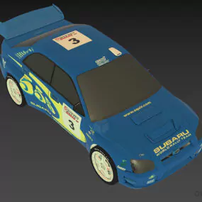 Subaru Impreza Xform Car 3d model