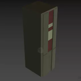 Kitchen Refrigerator Gorenje 3d model