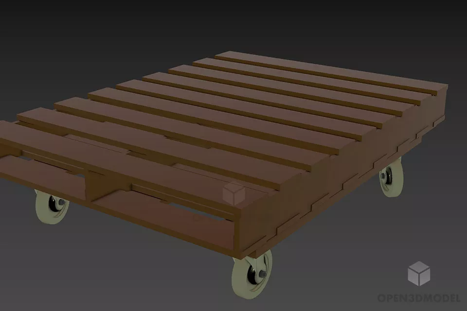 Antique Work Desk Rack With Upper Bookshelf 3d model