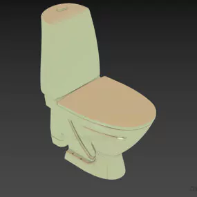 Toilet Sanitary Ceramic Material 3d model