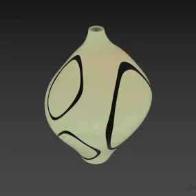 Art Vase For Decoration 3d model