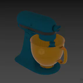 Blender Machine Kitchen Gadget 3d model