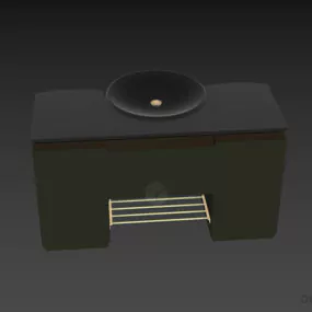 Bathroom Washbasin Sonia 3d model