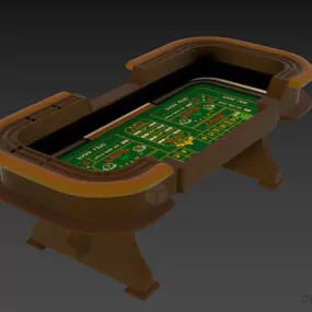 Casino Table Jackpot 3d model