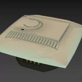 Thermostat Button 3d model