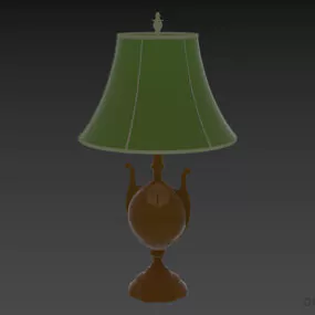 Antique Table Lamp Vase Stand 3d model