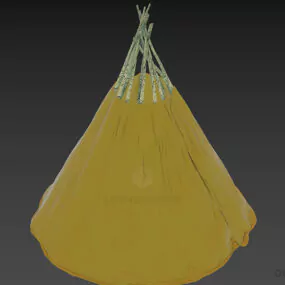 Tent Yurt Building 3d model