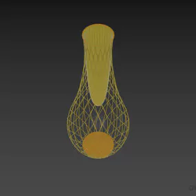 Wire Vase 3d model