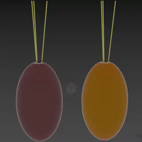 Hotel Table Lamp Isar 3d model