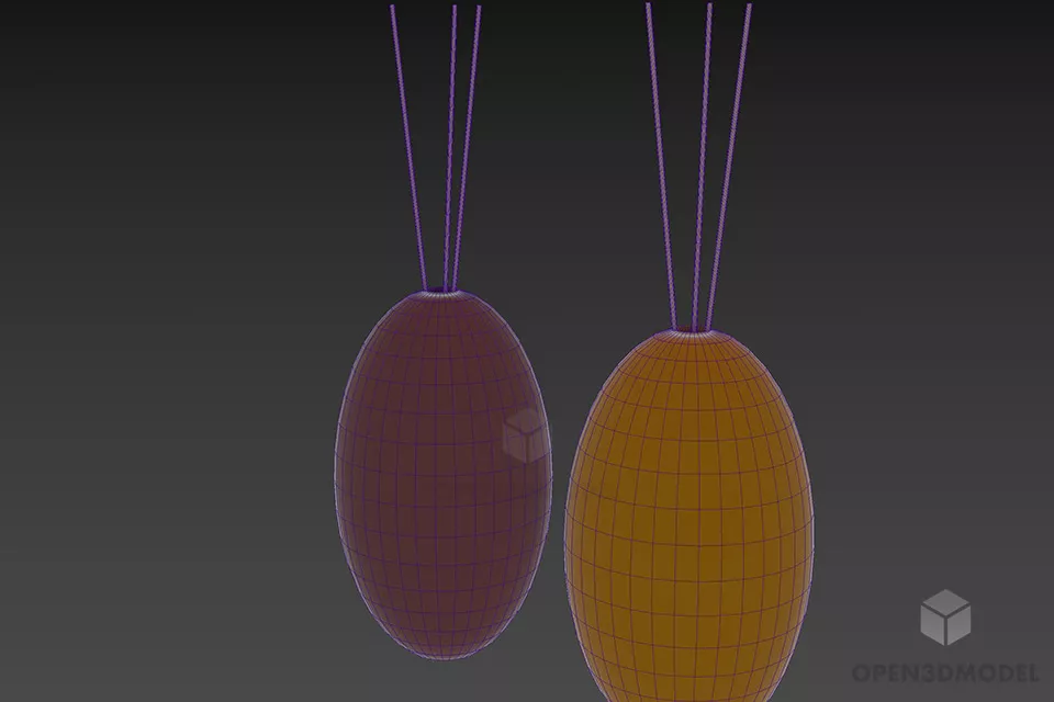 Hotel Table Lamp Isar 3d model 3
